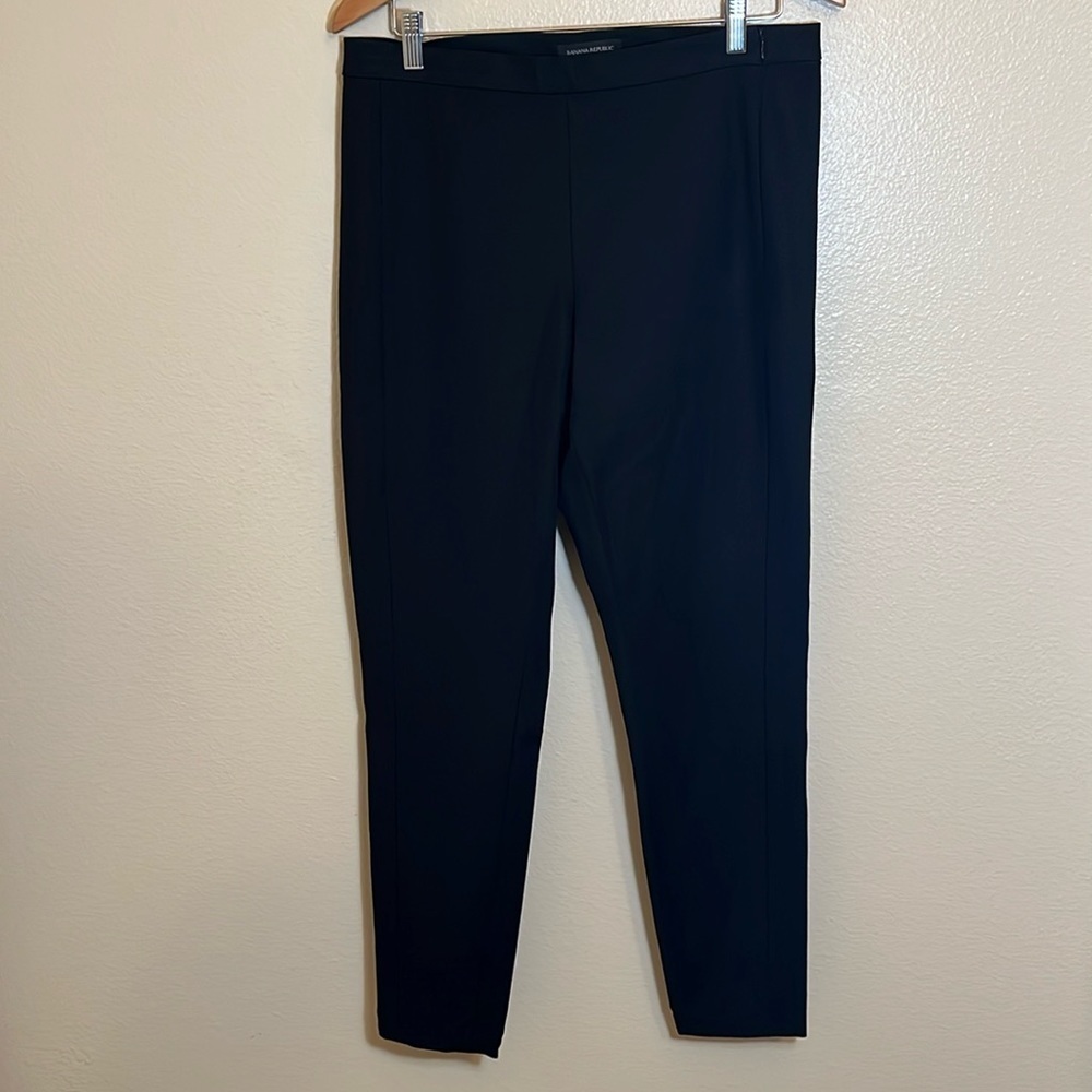 Banana Republic Black Devon Trouser Pants